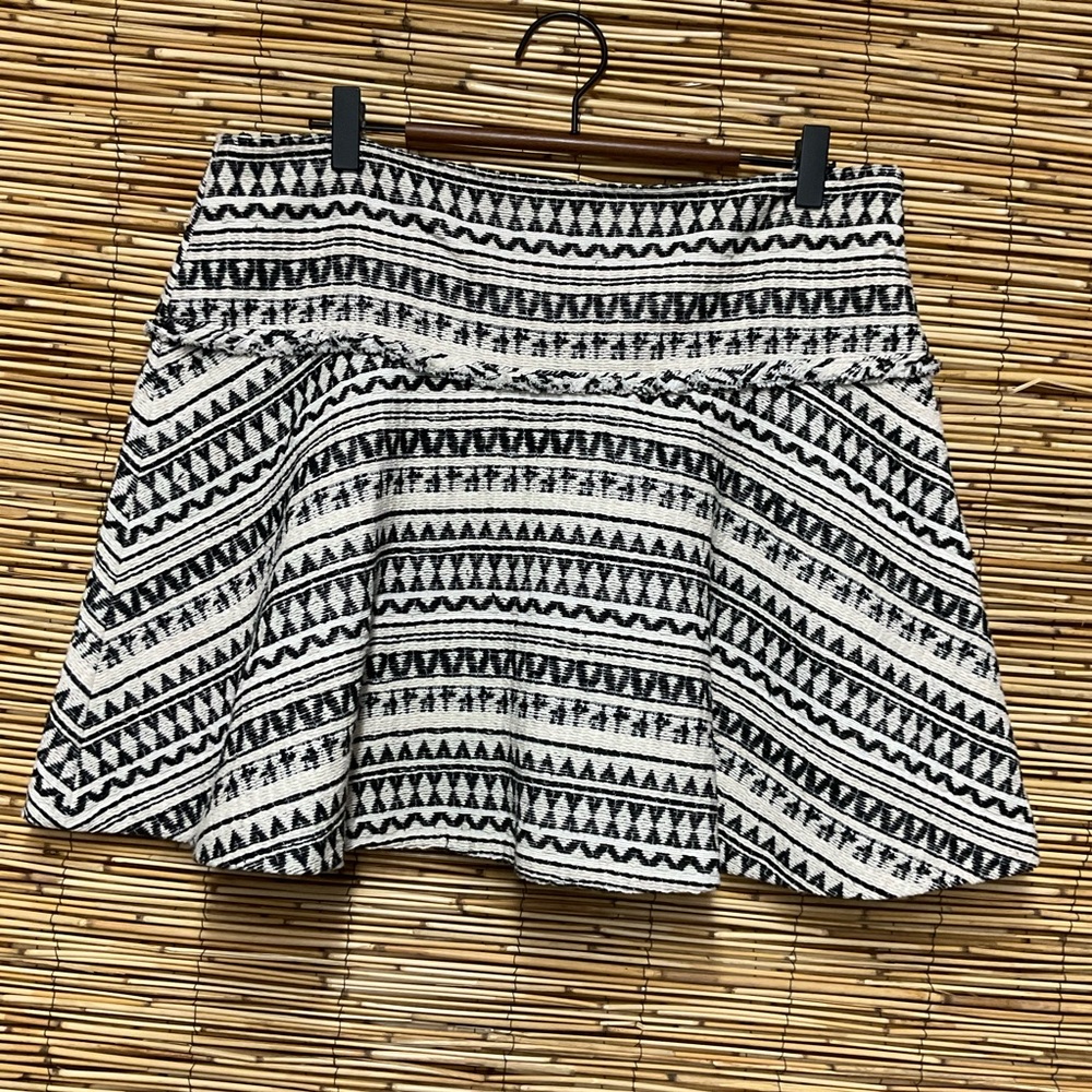 Banana Republic Jacquard Mini skirt Size 12